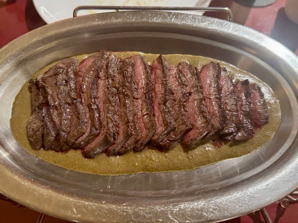 Prime Filet Steak with side disks