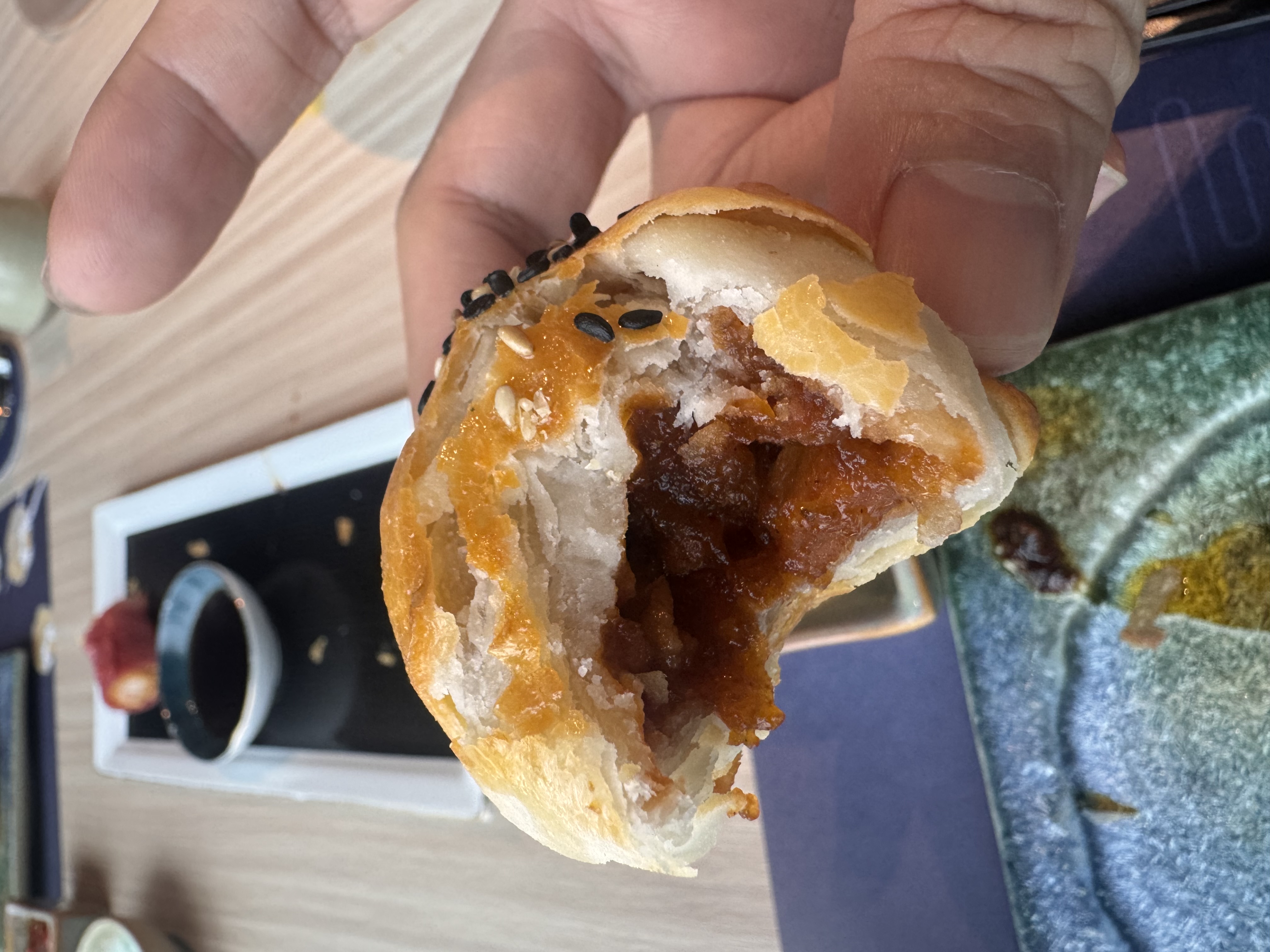 Bánh bao xá xíu nướng