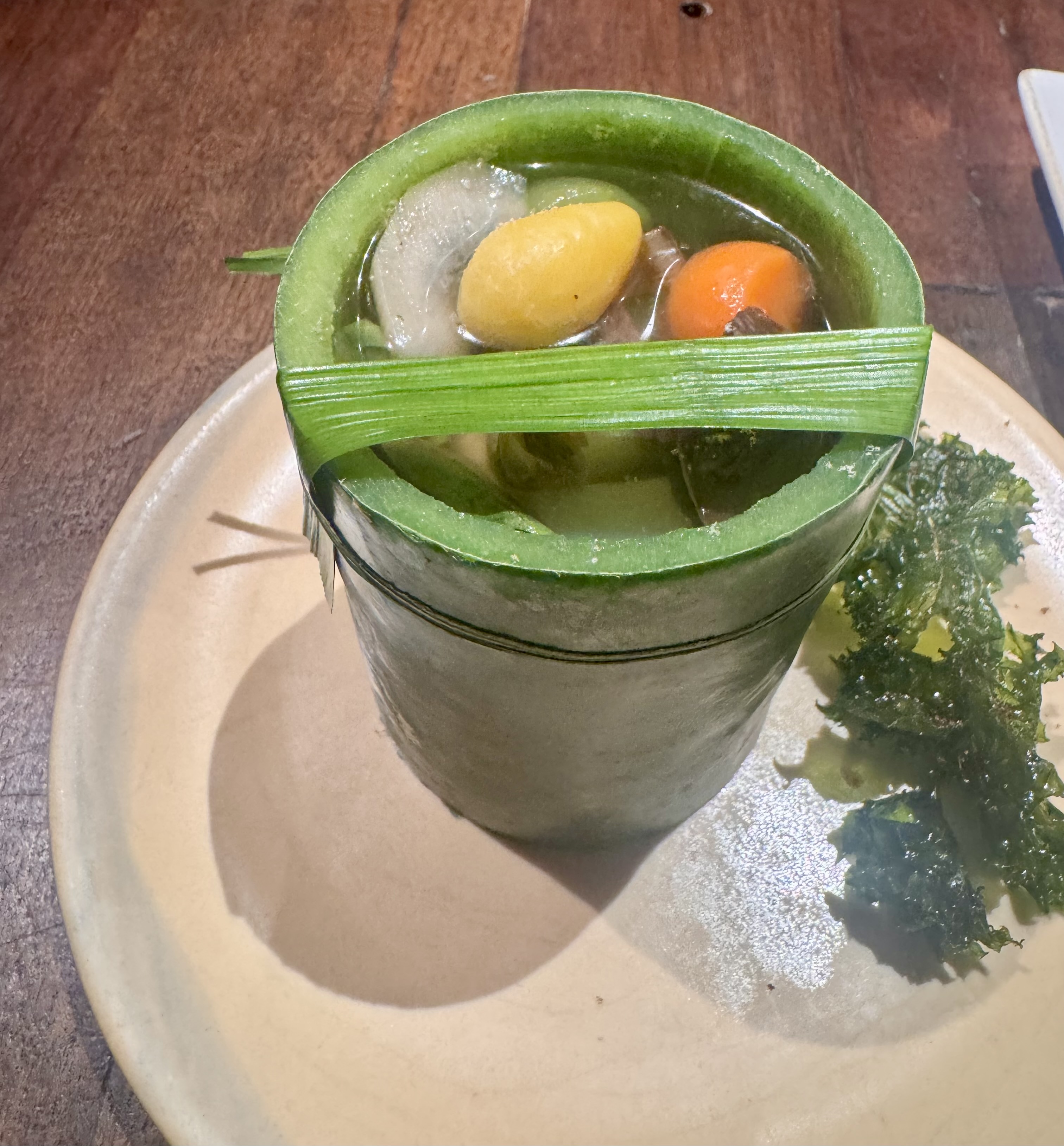 Súp bí đao nấm lộc nhung