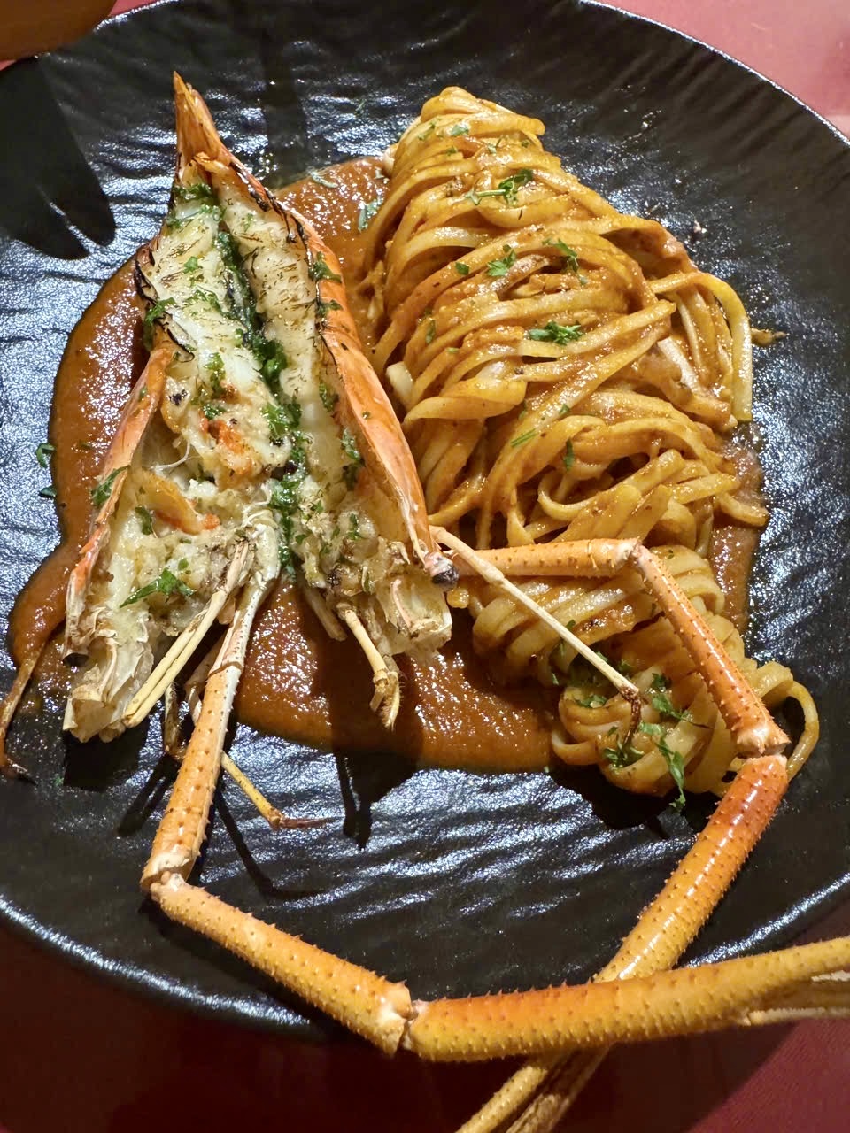 King Prawn Spaghetti