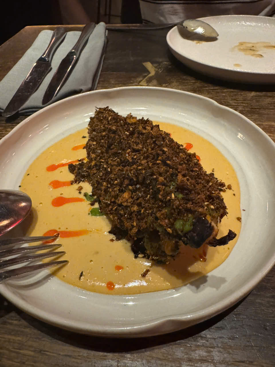 Wood Roasted Cauliflower - Súp lơ trắng nướng than