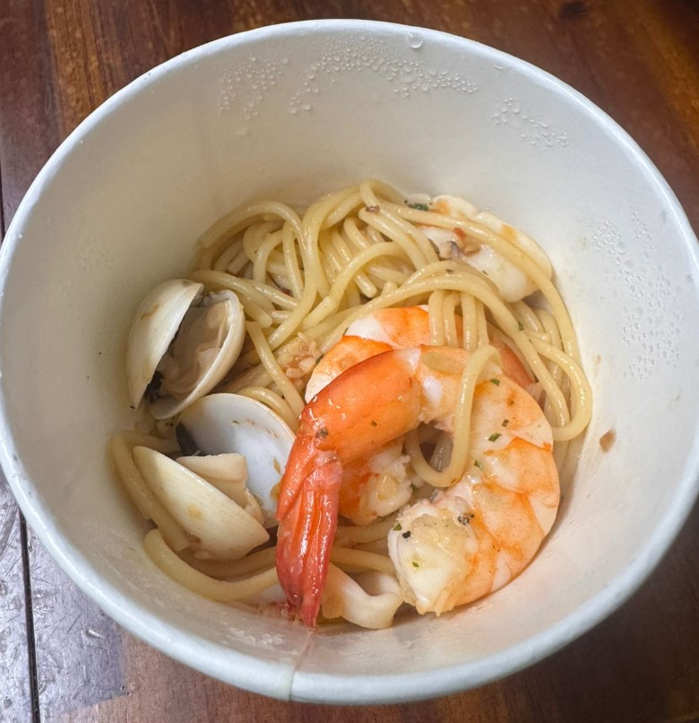 Mỳ Ý Hải Sản dầu Oliu