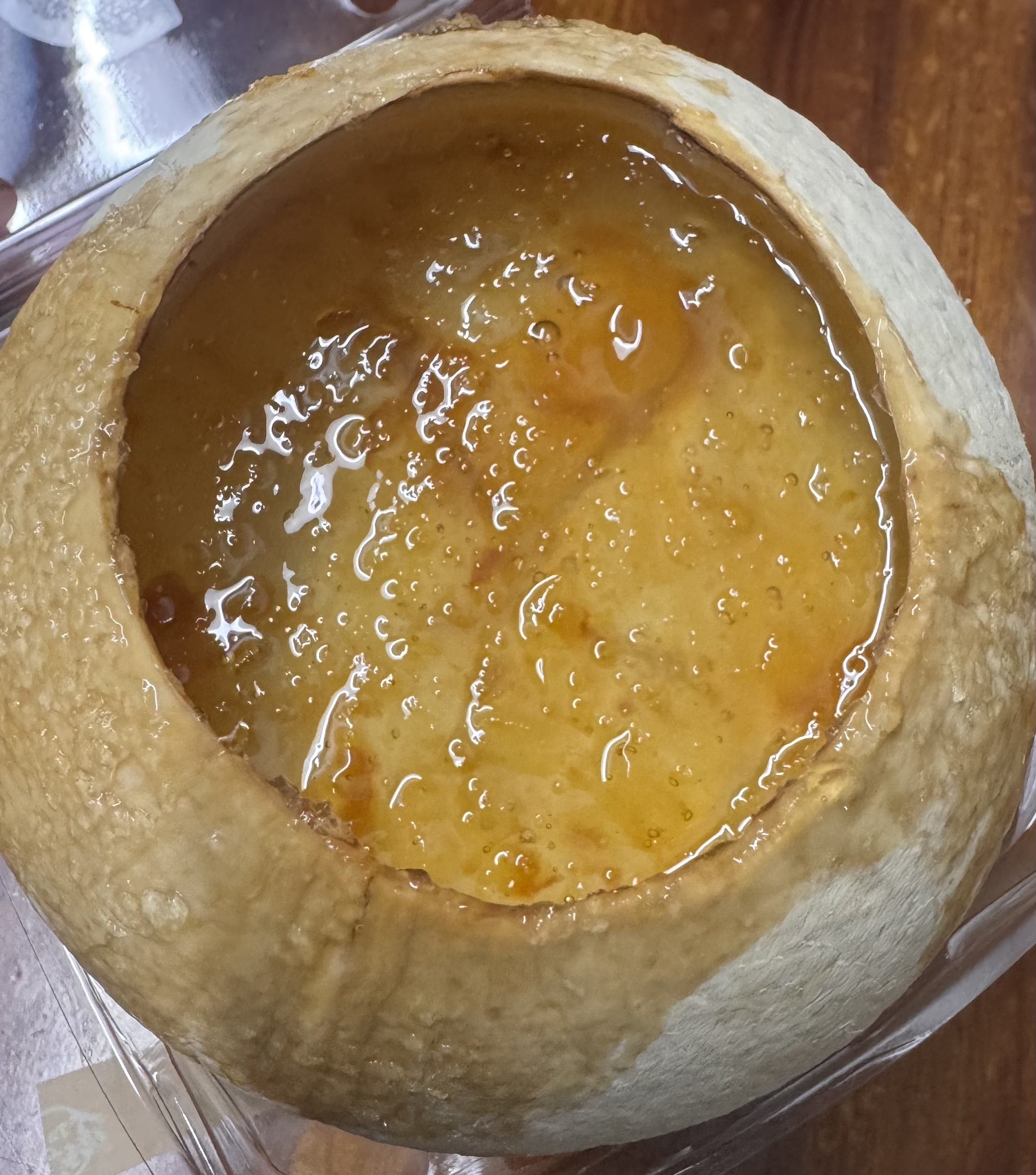 Trái dừa hấp trứng